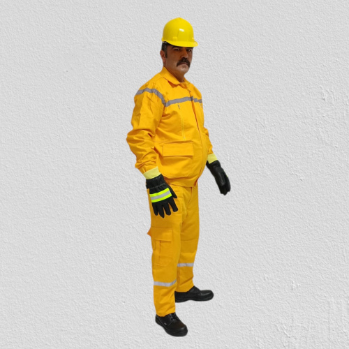 Yangın İşçisi İkincil Elbise (Sarı) (Takım)