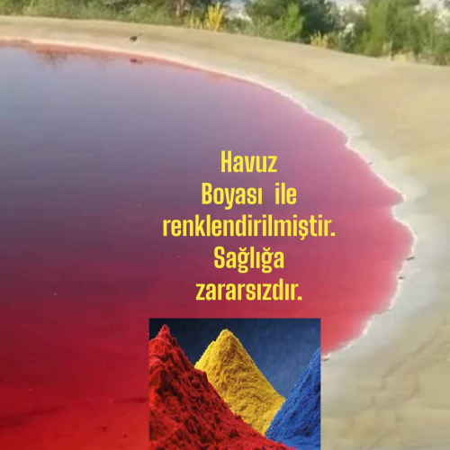 Havuz Suyu Boyası